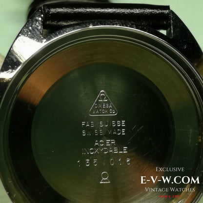 Omega Seamaster Vintage 54 ans, réf. 135016 / Cal. 601 / Année 1970