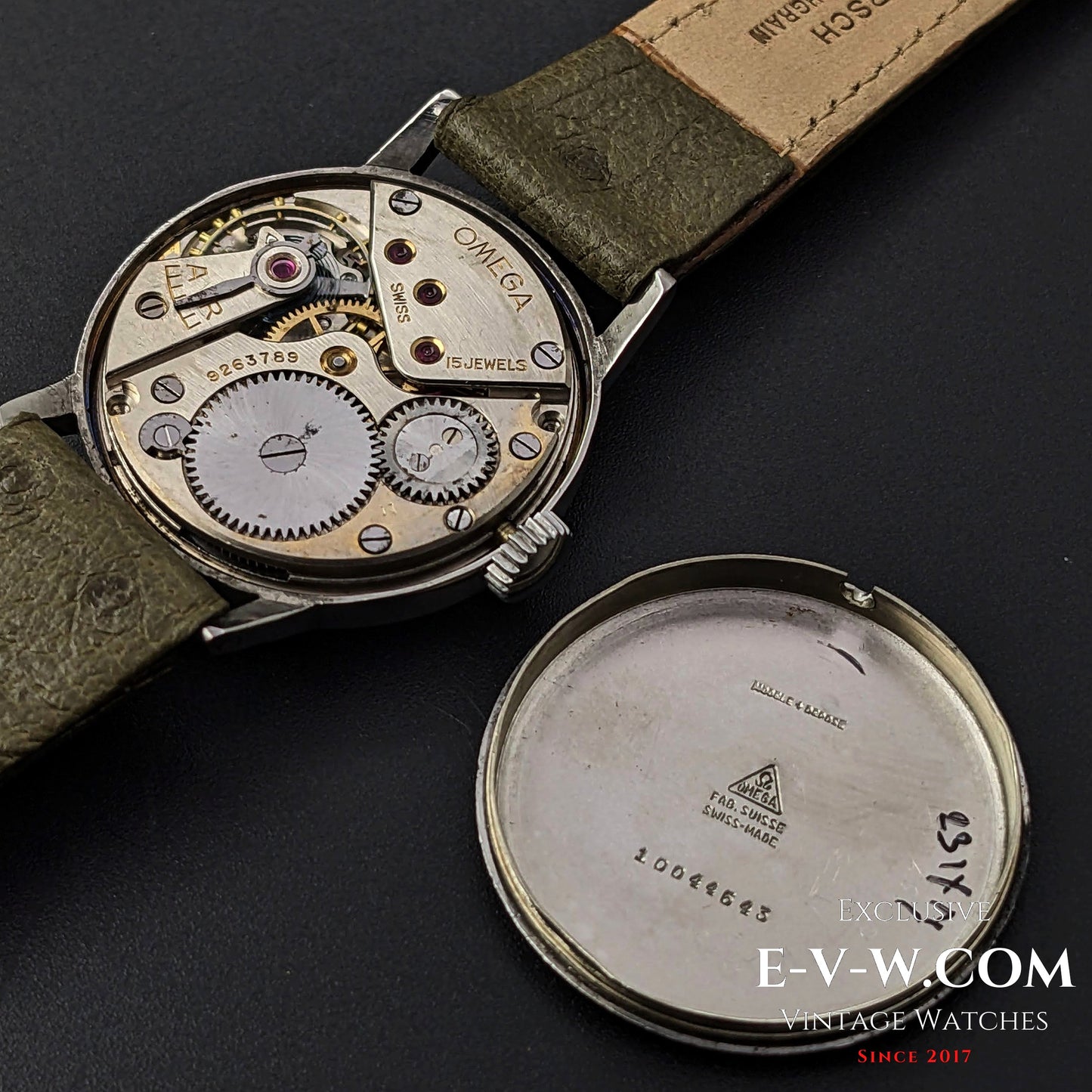 84 Years Old Vintage Omega Sector / Cal. 30T2 / Vintage 1939