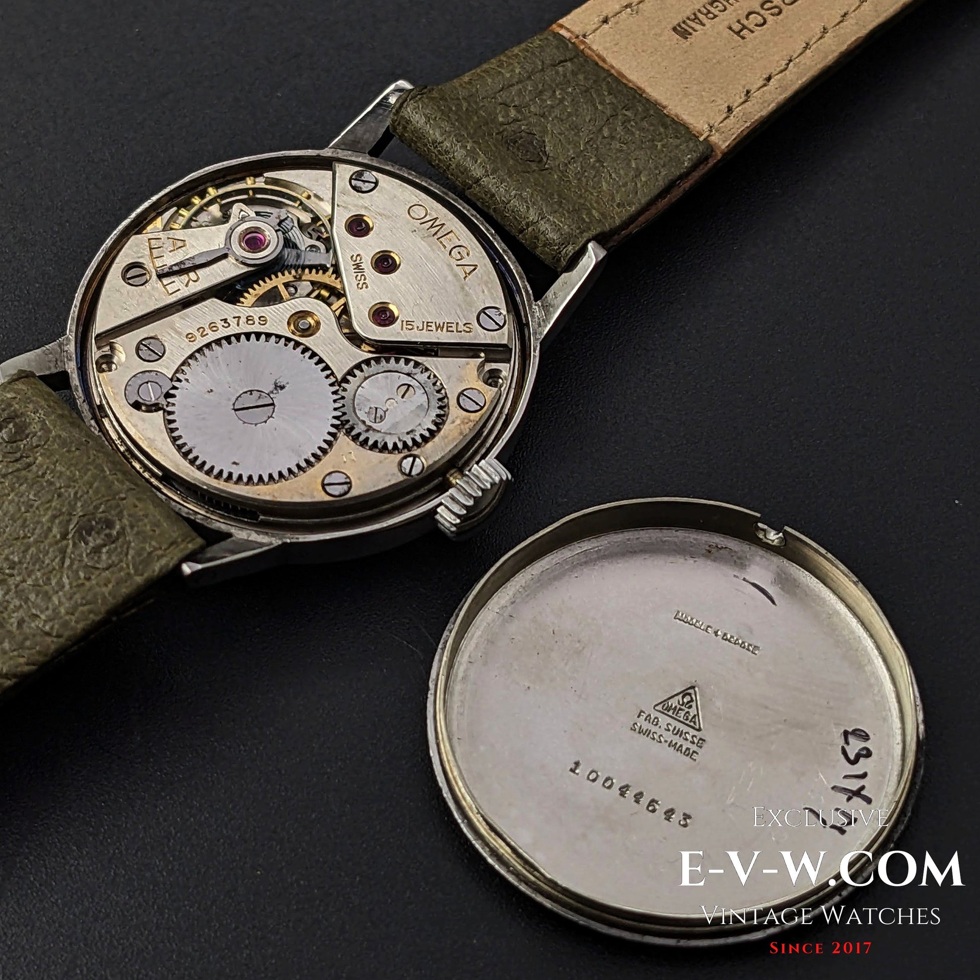 84 Years Old Vintage Omega Sector / Cal. 30T2 / Vintage 1939