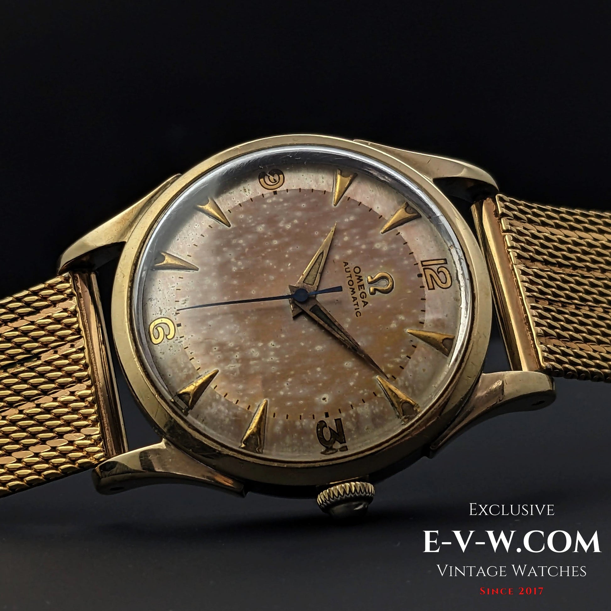 77 Years Old Vintage Omega Automatic Bumper / Rare Ref.2438-4 / Cal. 28.10RA PC / Vintage 1947