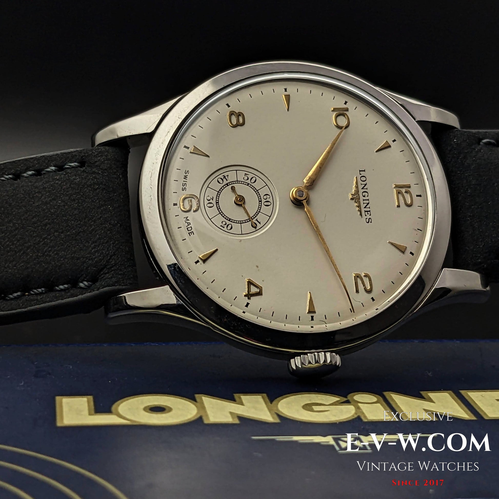 74 Years Old Vintage Longines Calatrava / Cal. 1268Z / Vintage 1950