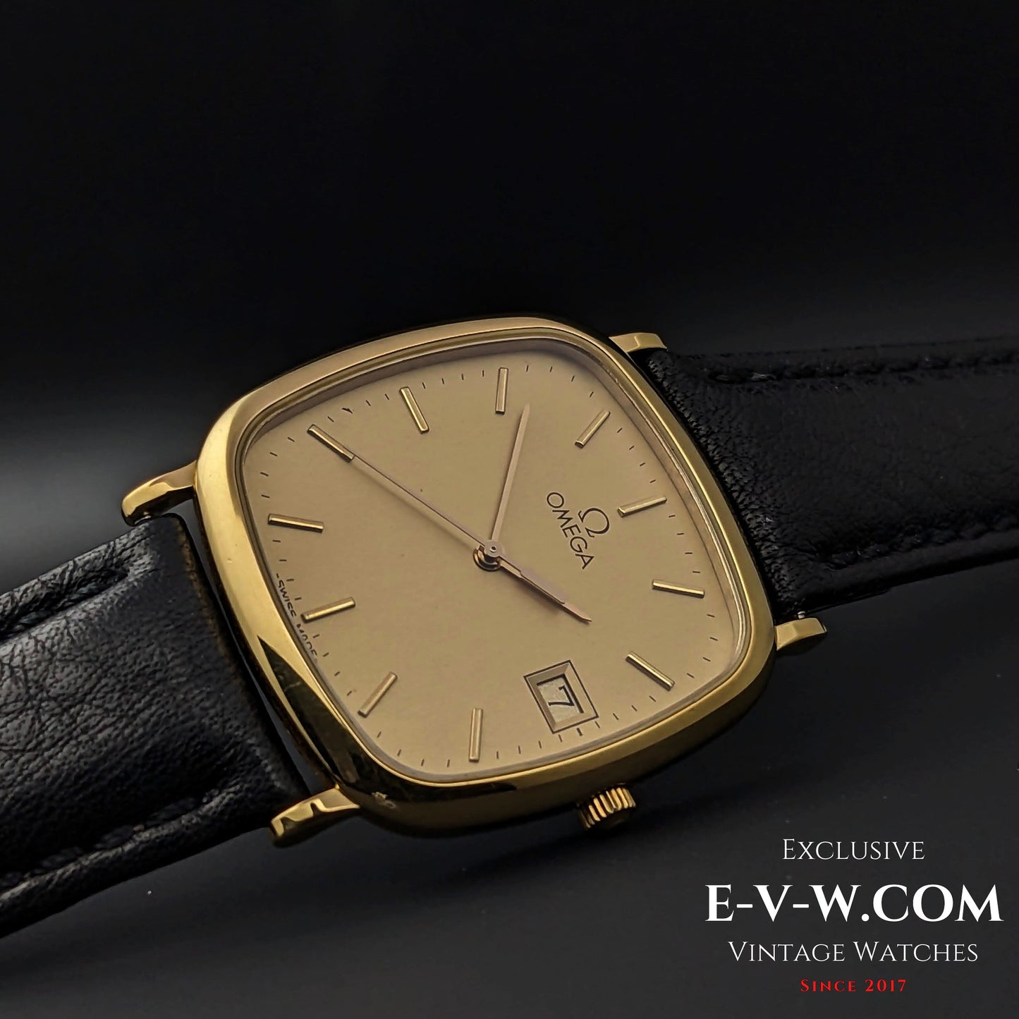 44 Years Old Vintage Omega De Ville / Steel Gold / Cal. 1430 / Vintage 1980