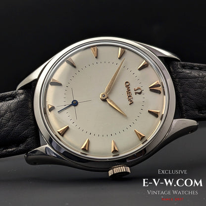 70 Years Old Vintage Omega Jumbo 38mm Oversize Ref. 2505 11 / Cal. 266 / Vintage 1954