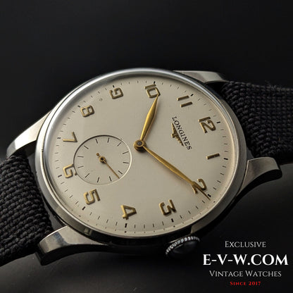 74 Years Old Vintage Longines Jumbo / Cal. 12.68Z / Vintage 1951 @e-v-w.com-Youtube74 Years Old Vintage Longines Jumbo / Cal. 12.68Z / Vintage 1951 @e-v-w.com-Youtube