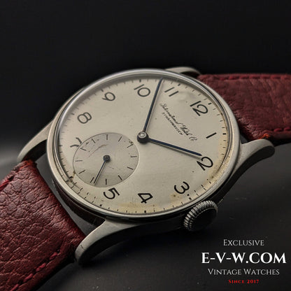 Montre de ville IWC Schaffhausen vintage (87 ans), modèle ancien civil | Cal. 83 | Année 1938 / Révisée