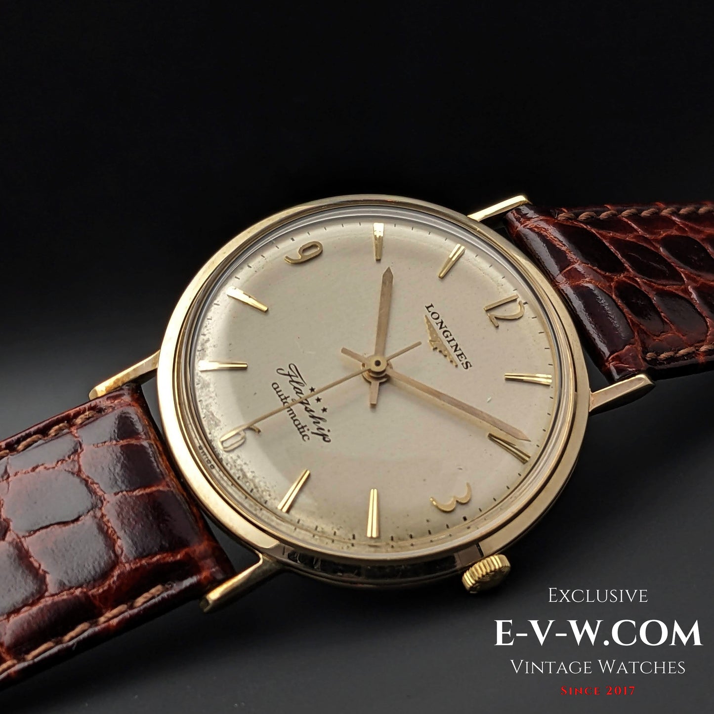 63 Years Old Vintage Longines Flagship Automatic / Cal. 340 / Vintage 1961
