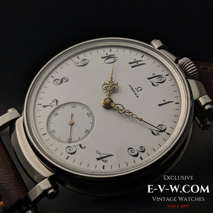 125 Years Old Antique Omega Jumbo / Pocket Watch Movement / Cal. 19 / Antique 1900