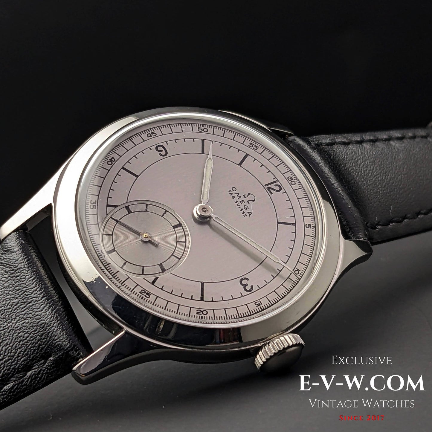 74 Years Old Vintage Omega FAB SUISSE Sector Dial Ref. 2622 2 / Cal. 266 (30T2) / Vintage 1950