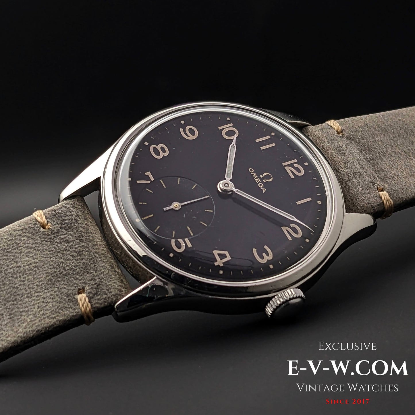 77 Years Old Vintage Omega military Ref. 2383 7 / Cal. 285 (30T2) / Vintage 1947a