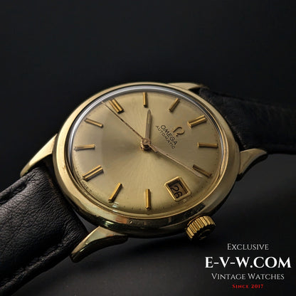 59 Years Old Vintage Omega AUTOMATIC / Gold Plated /Ref. K6312 / Cal. 560 / Vintage 1966