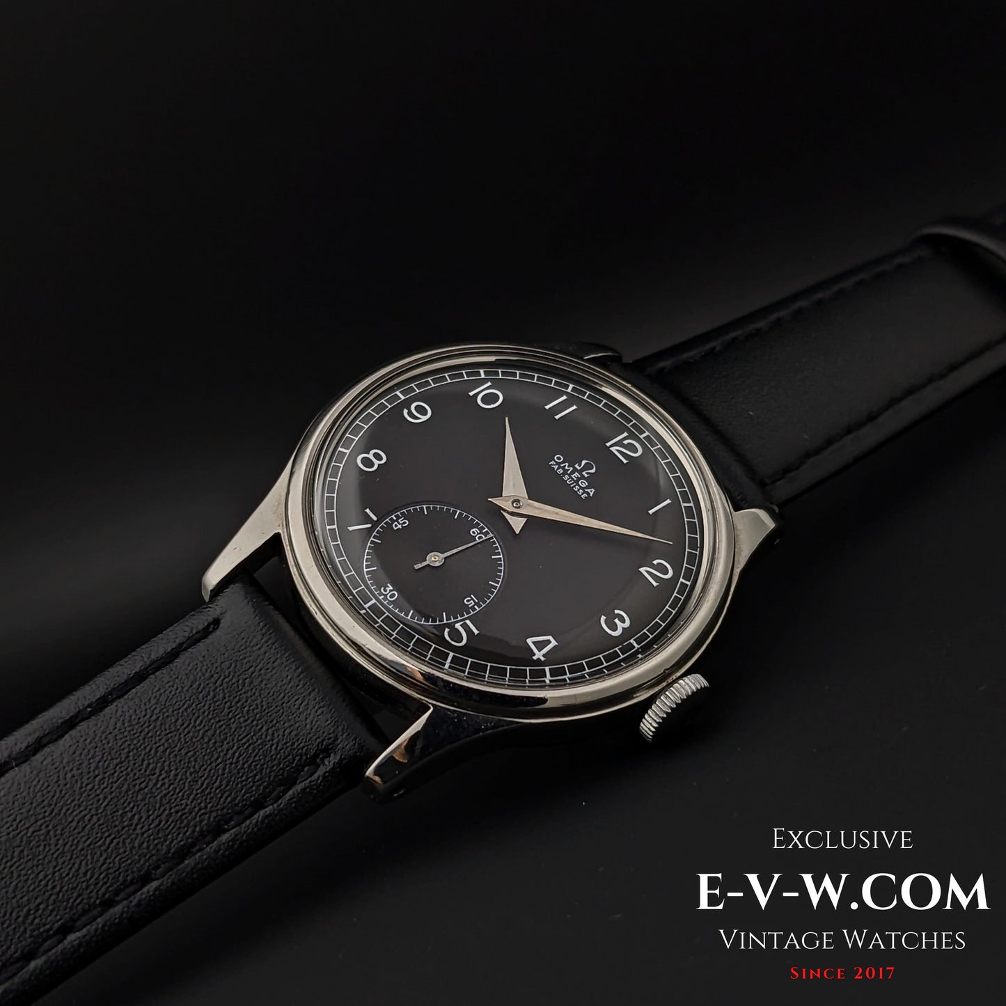 80 Years Old Vintage Omega SUVERAN WWII Ref. 2400-7 / Cal. 30T2PC Vintage 1944