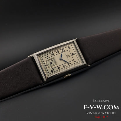 94 Years Old Antique Omega Tank / Art Deco / Cal. T17 / Antique 1930