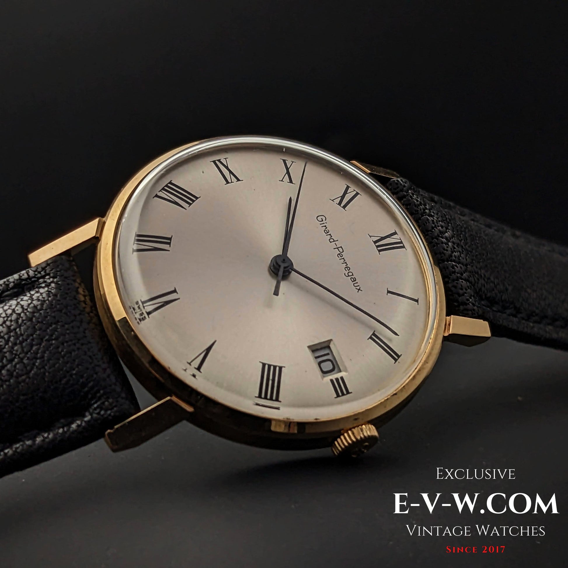 60 Years Old Vintage Girrard Perregaux  Classic  18k Gold / Cal.266 / Vintage 1960