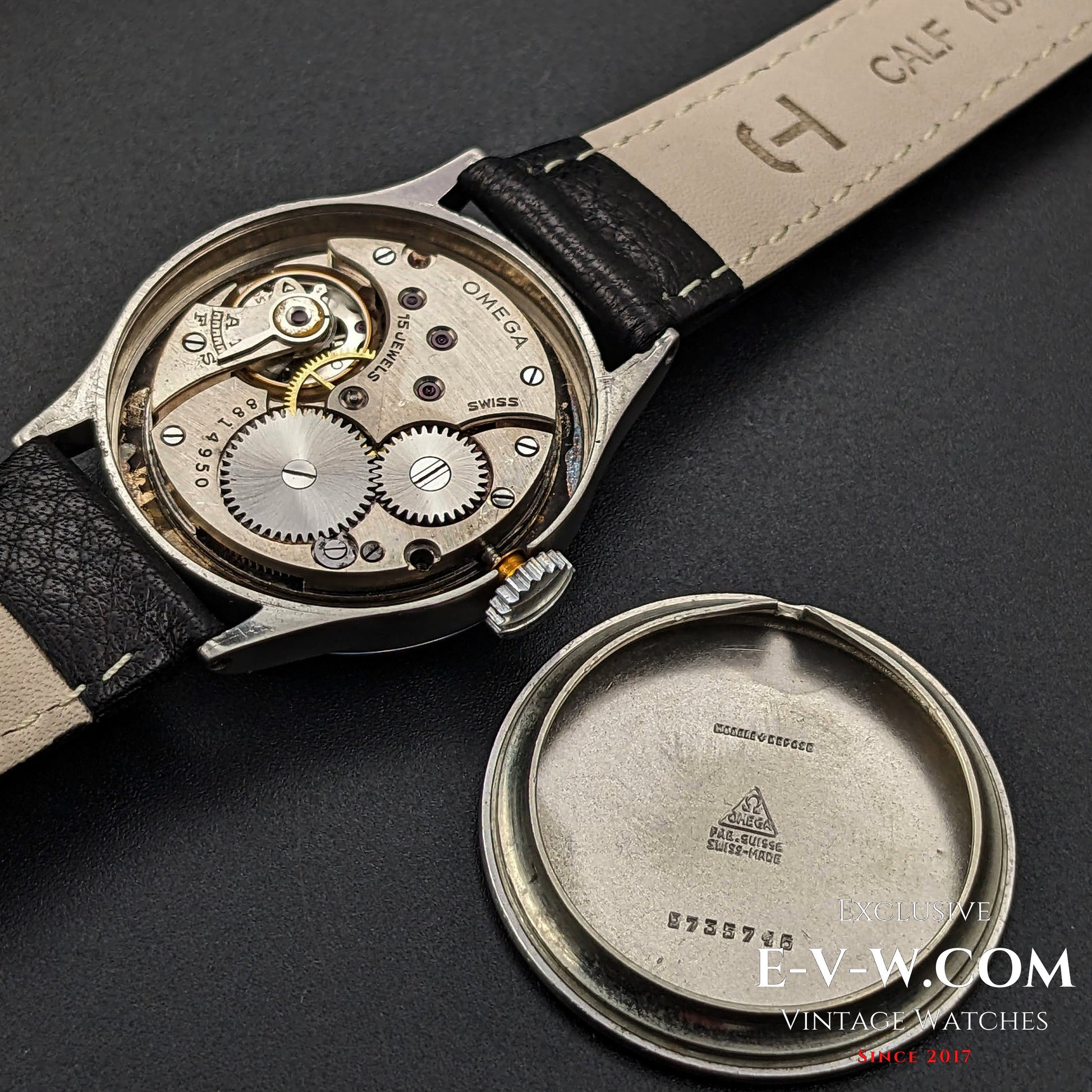 88 Years Old Vintage Omega Bulls Eye / Cal. 26.5SOB T2 / Vintage 1935