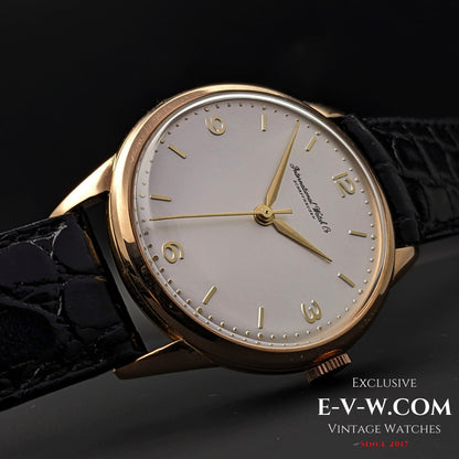 67 Years Old Vintage IWC Schaffhausen 18k Gold / Cal. 89 / Vintage 1956