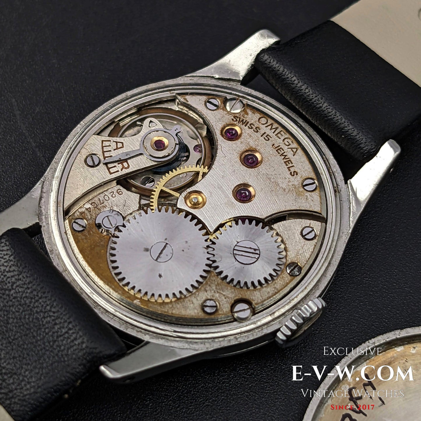 84 Years Old Rare Omega Art Deco / Cal. 25,6SOBT3/ Vintage 1939