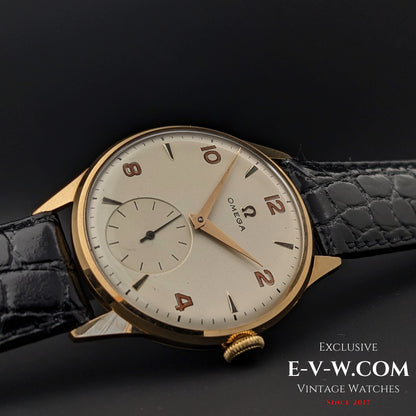 63 Years Old Vintage Omega 18k Gold / Jumbo Ref. 14170 / Cal. 268(30T2) Vintage 1961