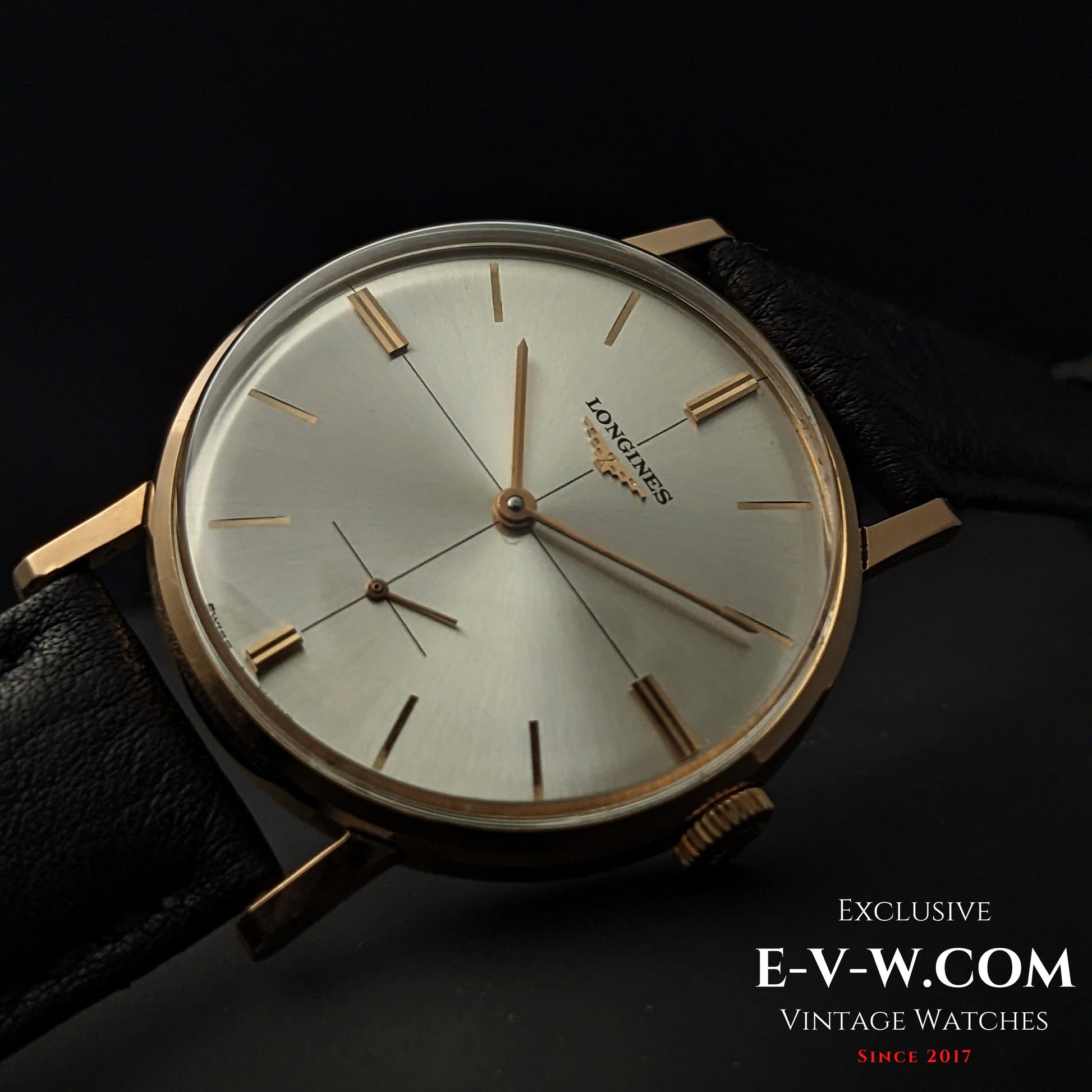 59 Years Old Vintage Longines Calatrava 18k gold / Ref. 7515 / Cal. 30L