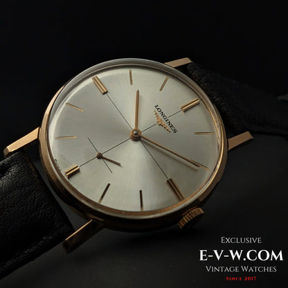 59 Years Old Vintage Longines Calatrava 18k gold / Ref. 7515 / Cal. 30L