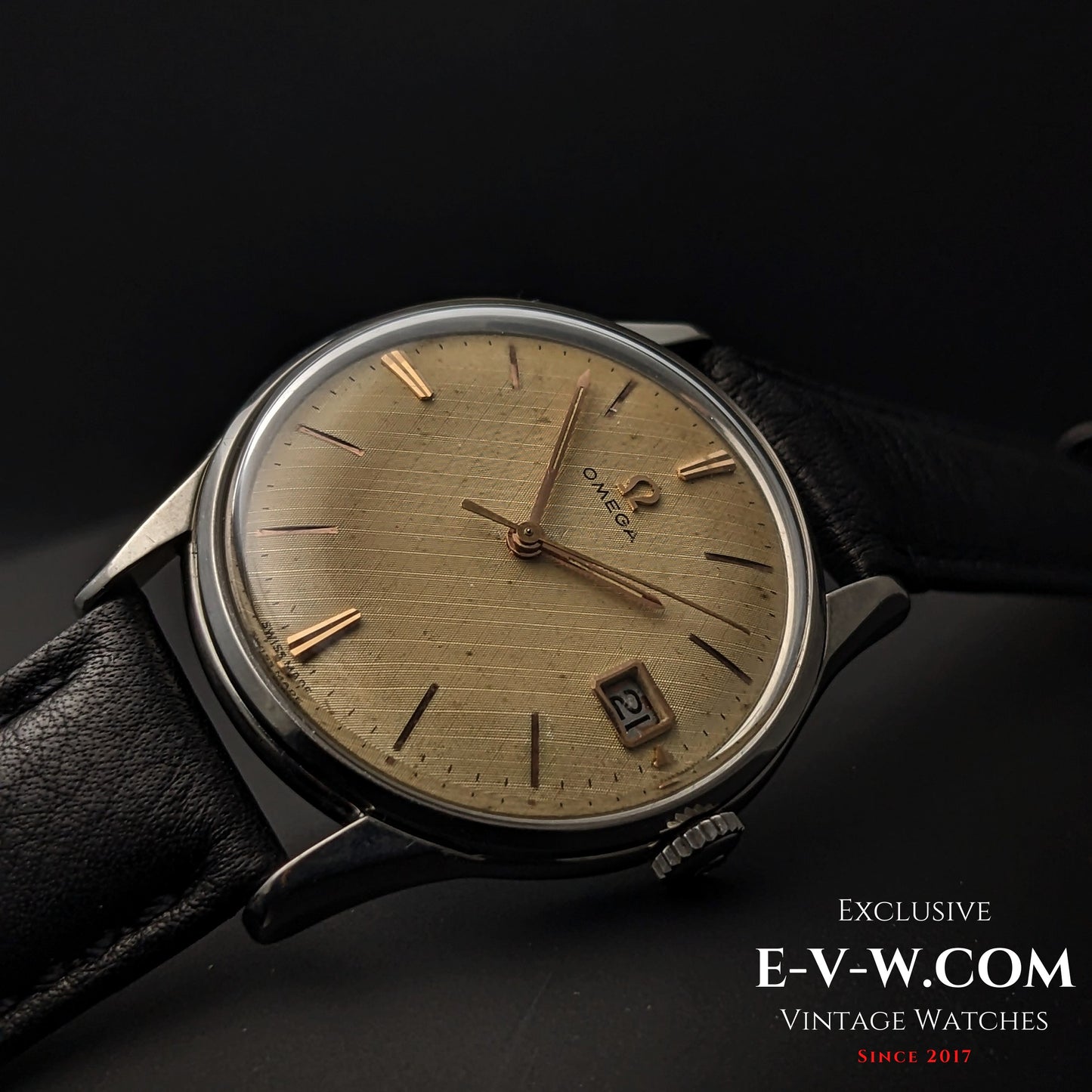 62 Years Old Vintage Omega Guilloche Dial / Ref. 14794 62 SC / Cal. 610 / Vintage 1963