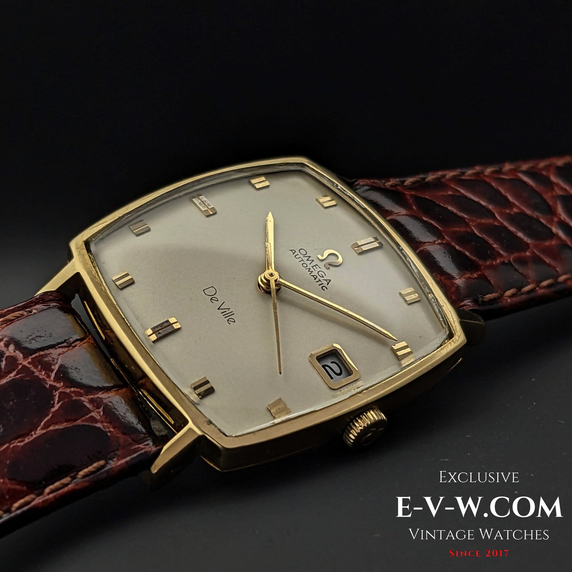 56 Years Old Vintage Omega De Ville Automatic / 18k Gold Ref. 1623501 / Cal. 565 / Vintage 1968
