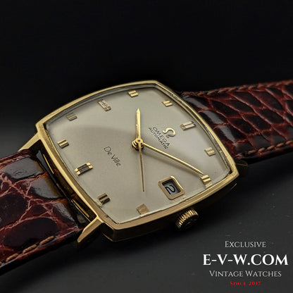 56 Years Old Vintage Omega De Ville Automatic / 18k Gold Ref. 1623501 / Cal. 565 / Vintage 1968