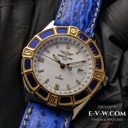 Breitling Lady J Class Lady / Two Tone 18k Gold & Stainless Steel / Ref. D52063 / Cal. B67Breitling Lady J Class Lady / Two Tone 18k Gold & Stainless Steel / Ref. D52063 / Cal. B67