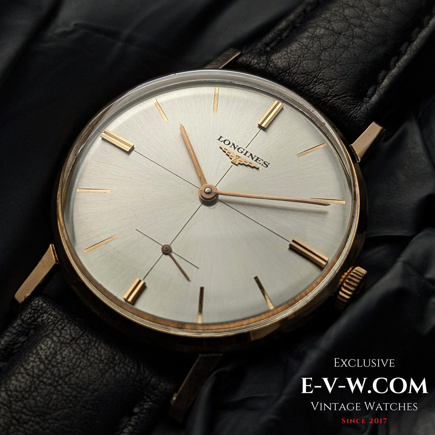 59 Years Old Vintage Longines Calatrava 18k gold / Ref. 7515 / Cal. 30L