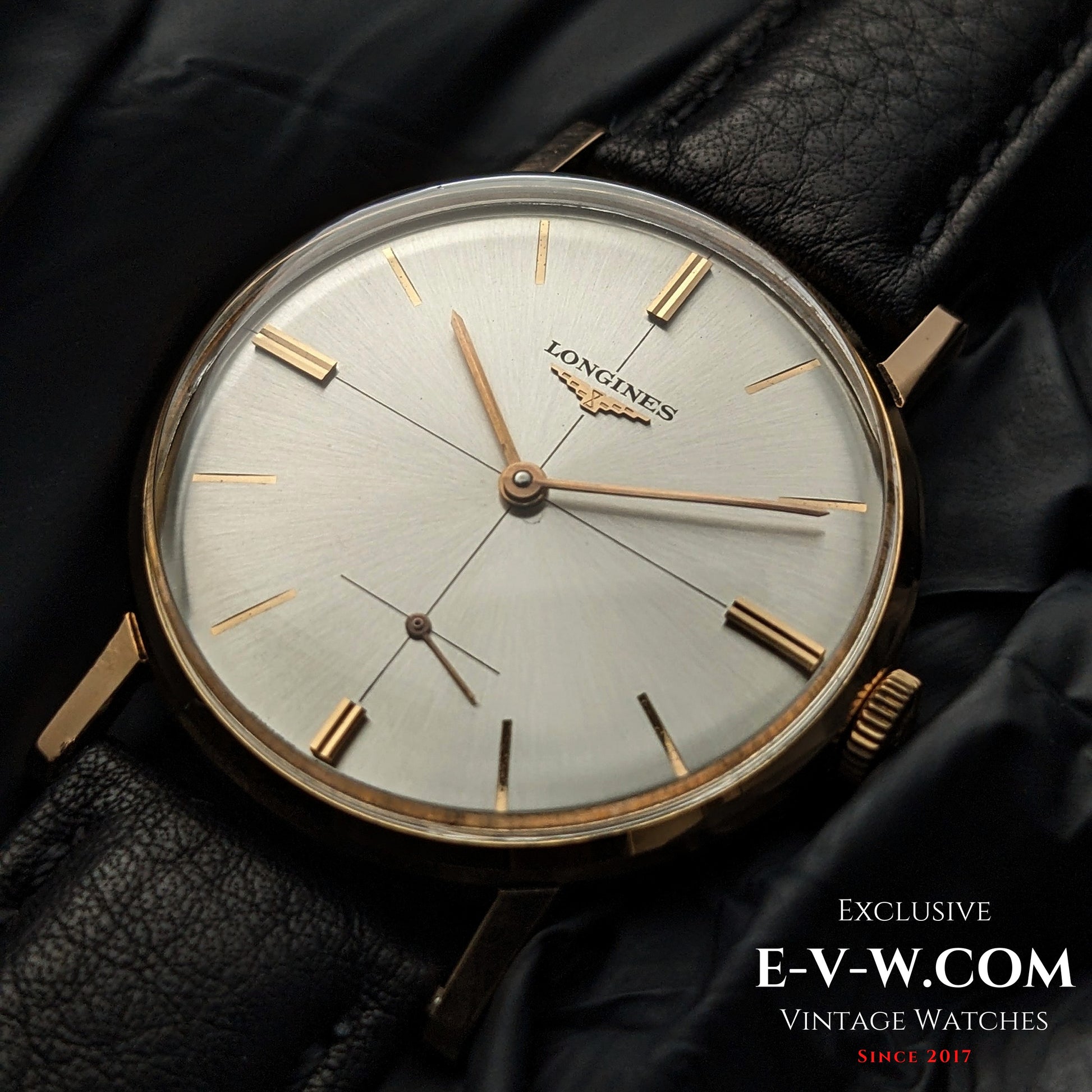 59 Years Old Vintage Longines Calatrava 18k gold / Ref. 7515 / Cal. 30L