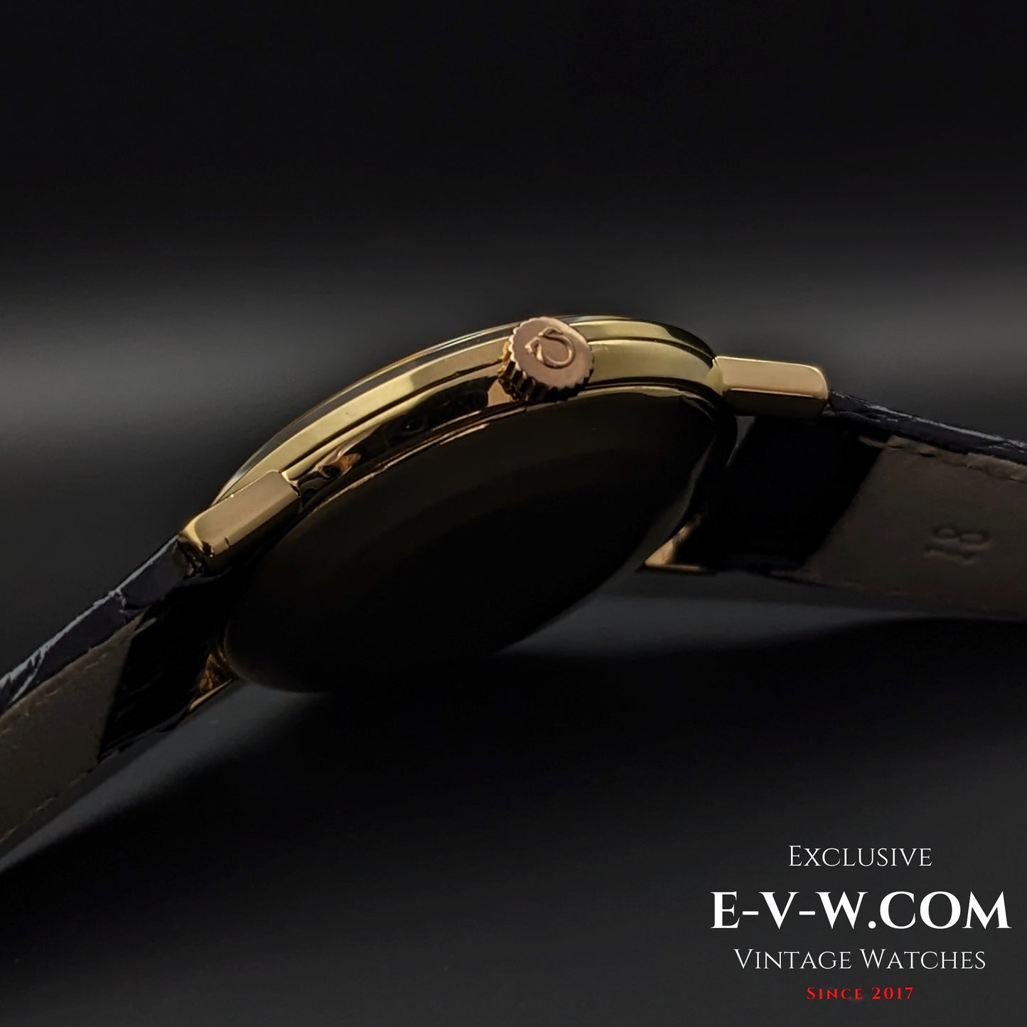 58 Years Old Vintage Omega Automatic GUBELIN / 18K Gold Ref. 161009 / Cal. 552 / Vintage 1966