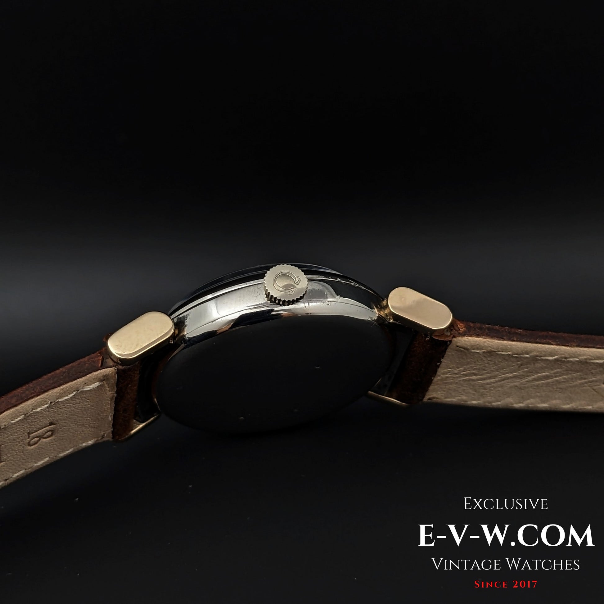 89 Very Rare Omega Medicus Scarab Art Deco / Steel-Gold / Cal. 23.4SC Vintage 1935