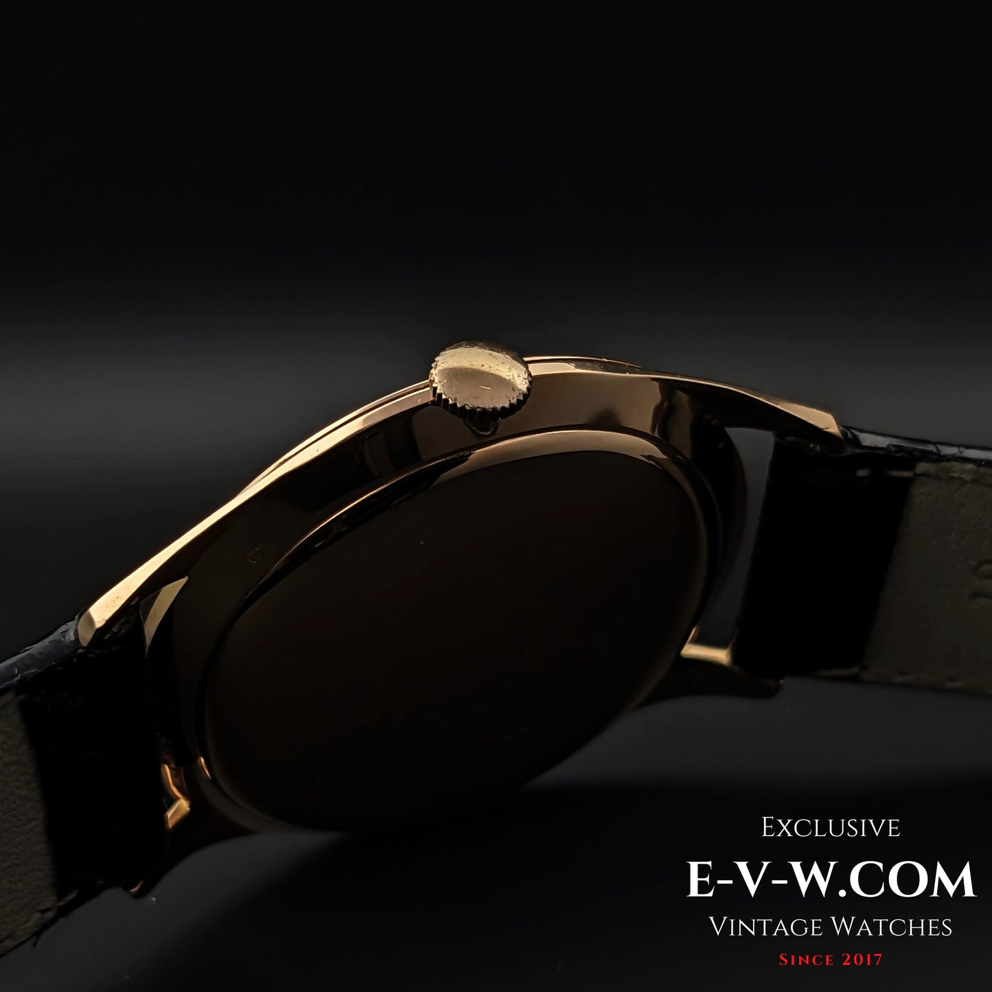 59 Years Old Vintage Zenith 18K Rose Gold 7583-1 / Cal. 40T / Vintage 1956 /e-v-w.com