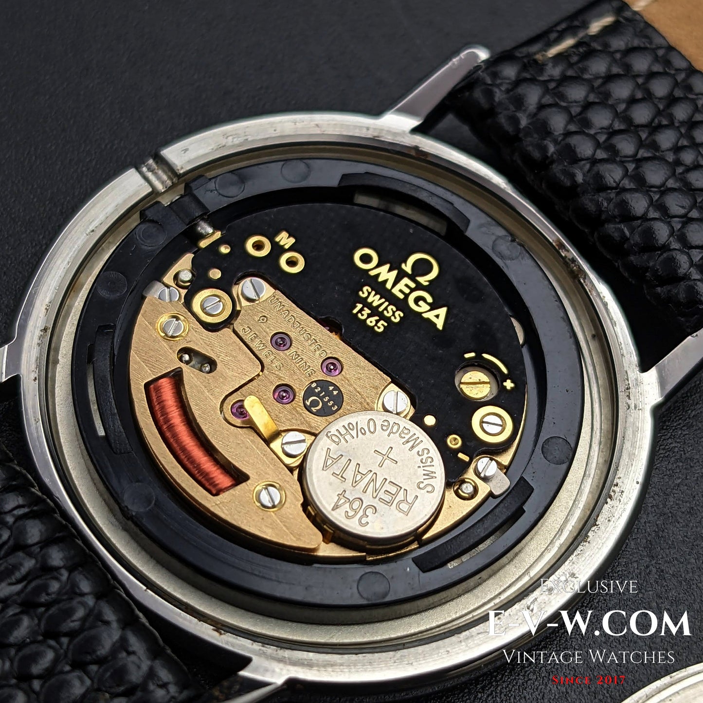 44 Years Old Vintage Omega DeVille QUARTZ Ref. 1910101 / Cal.1365 / 1979 Vintage