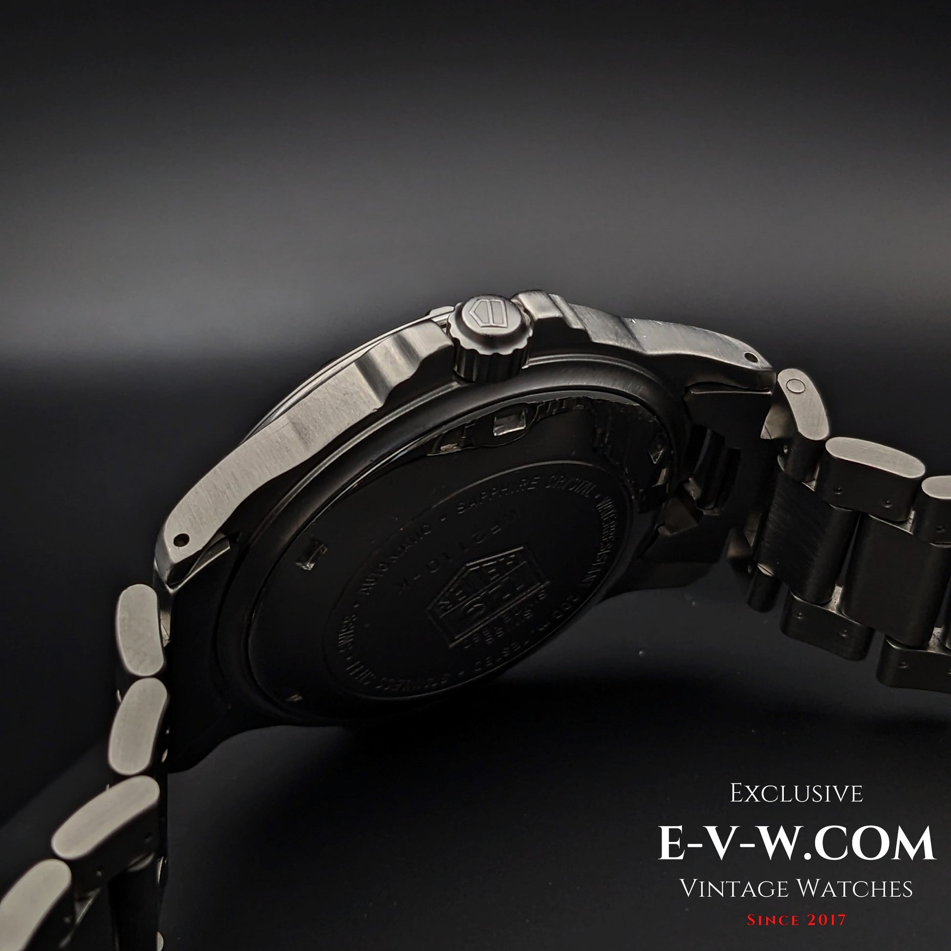 30 Years Old Vintage TAG HEUER 4000 Automatic / Ref. WF2110-K / Cal. 2824-2 / Vintage 1990's