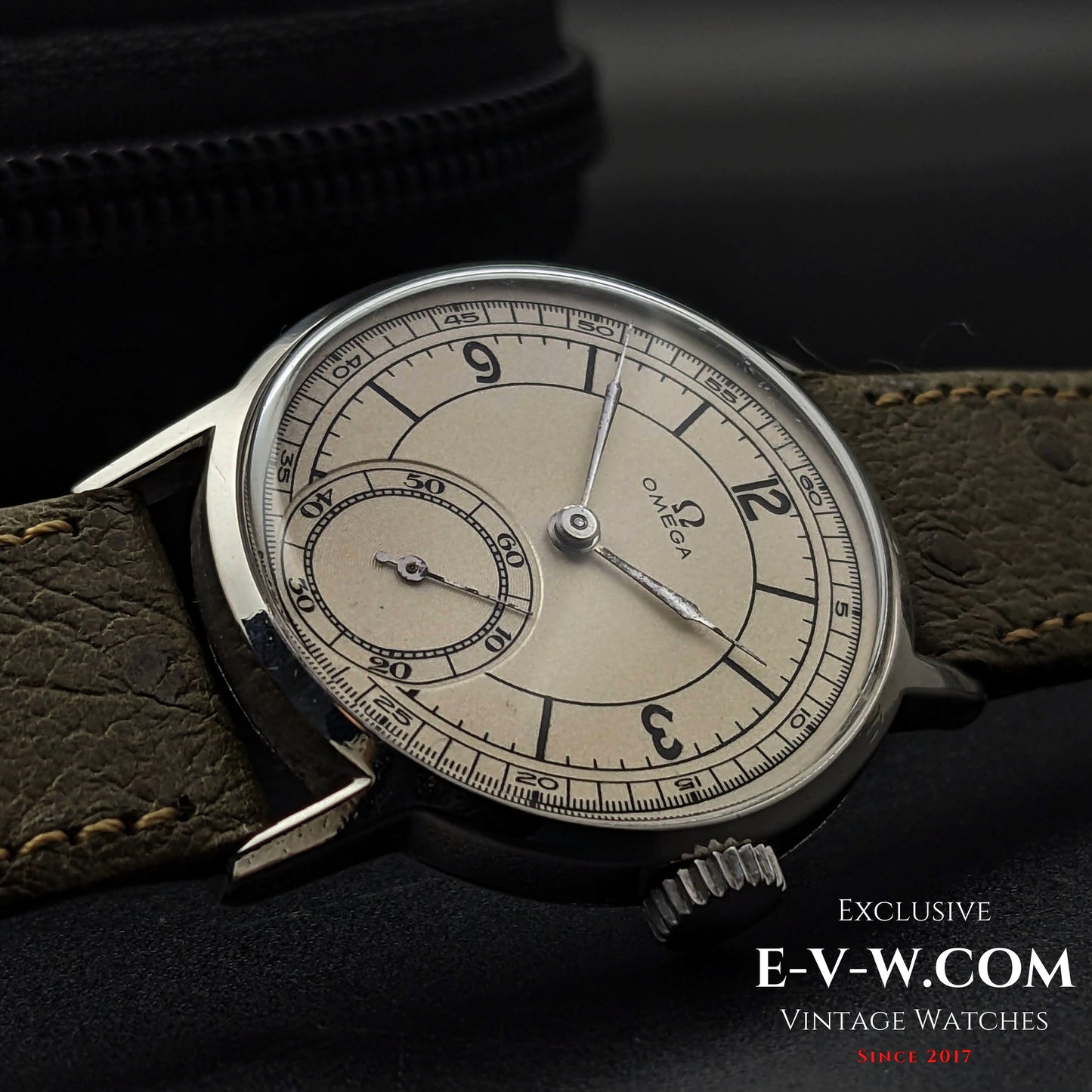 84 Years Old Vintage Omega Sector / Cal. 30T2 / Vintage 1939