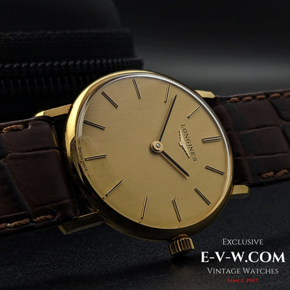 47 Years Old Vintage Longines Classic 18k Gold / Cal. L.847.4 / Vintage 1976