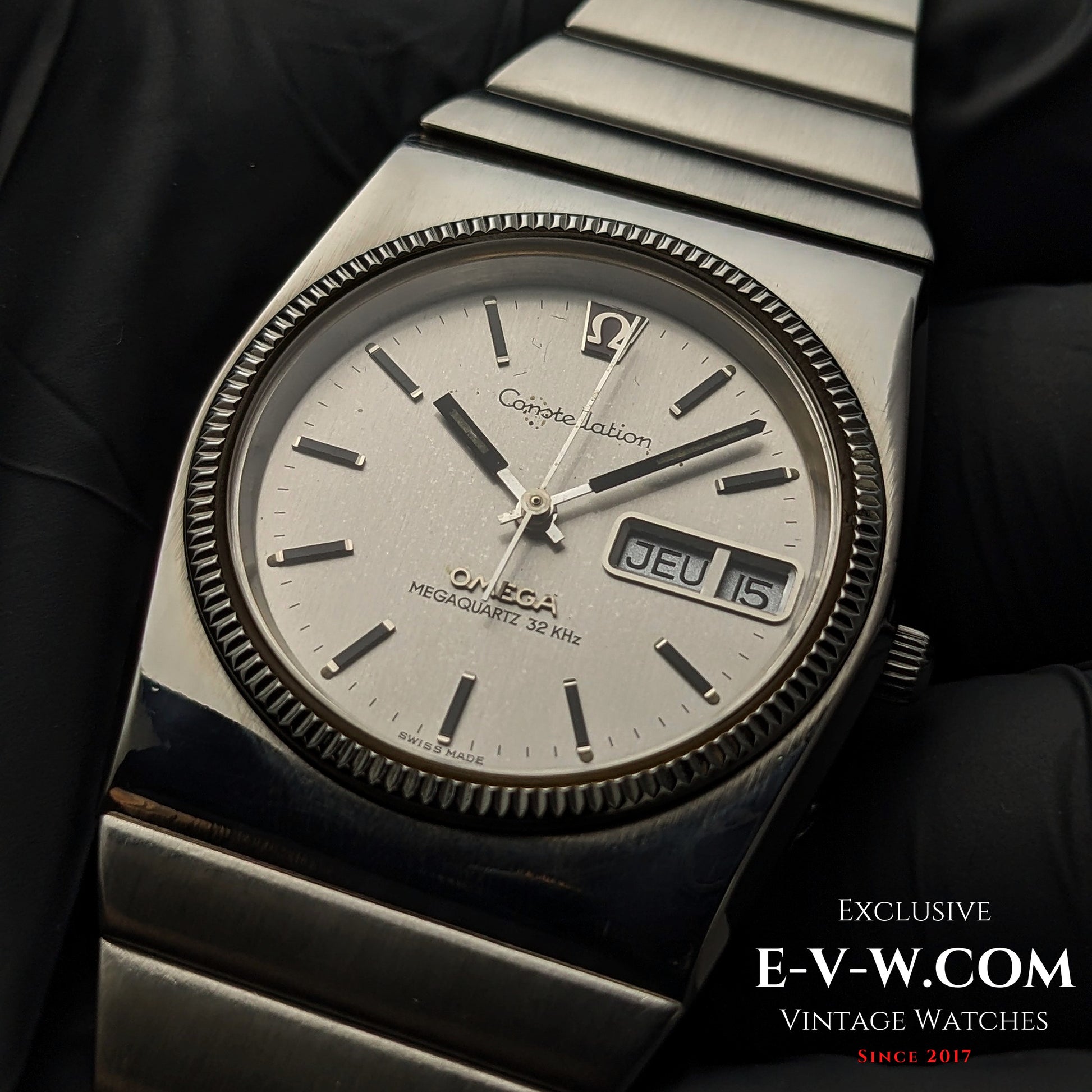 53 Years Old Vintage Omega Constellation MEGAQUARTZ 32 KHz / Ref. 196.0015 / Cal.1310/ Vintage 197253 Years Old Vintage Omega Constellation MEGAQUARTZ 32 KHz / Ref. 196.0015 / Cal.1310/ Vintage 1972