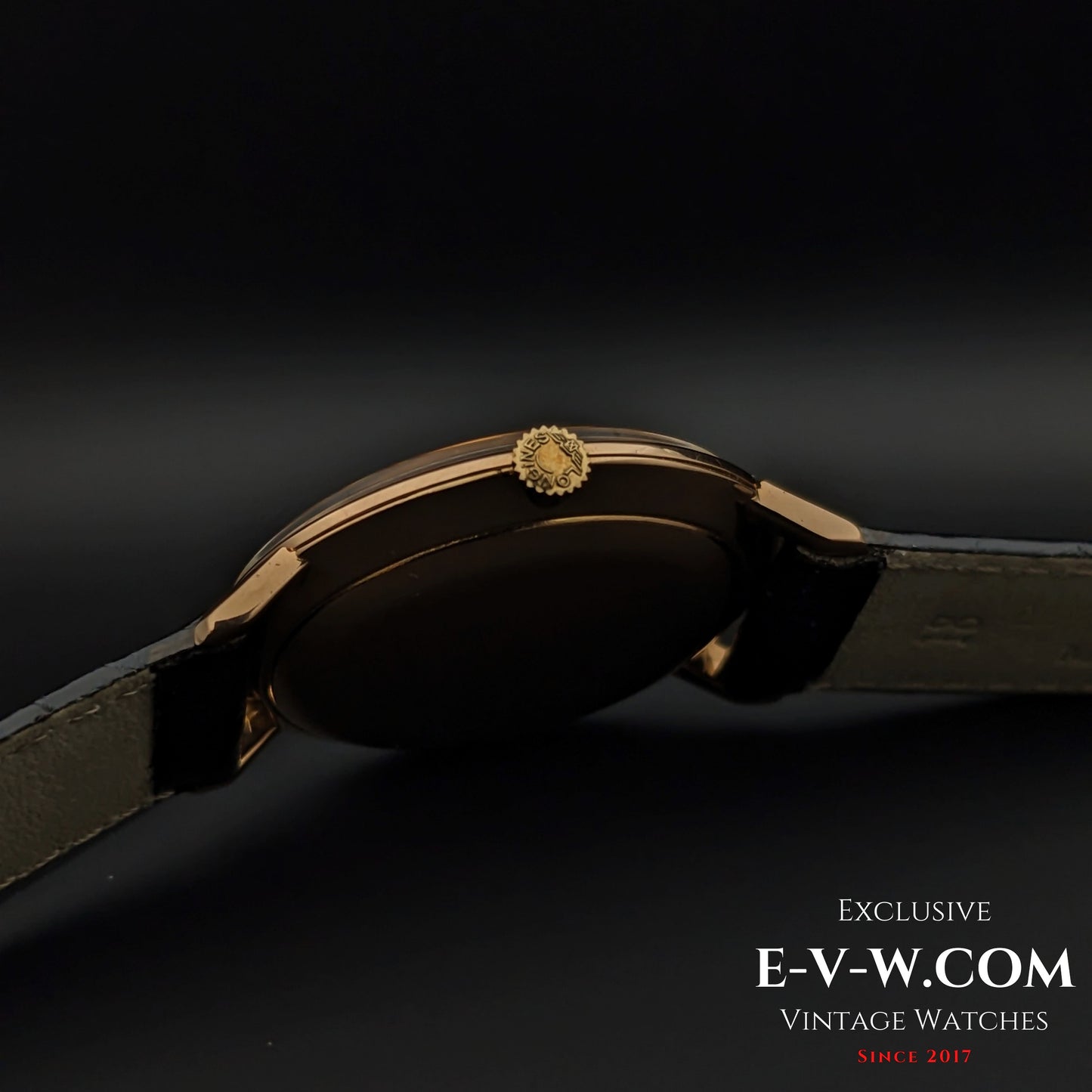 58 Vintage Longines Classic Calatrava 18k rose gold Ref. 7511 / Cal. 370 Vintage 1966