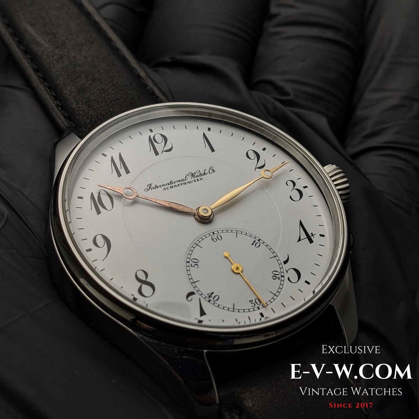 107 Years Old Antique IWC Schaffhausen Jumbo / Pocket Watch Movement / Cal. 66 / Vintage 1918