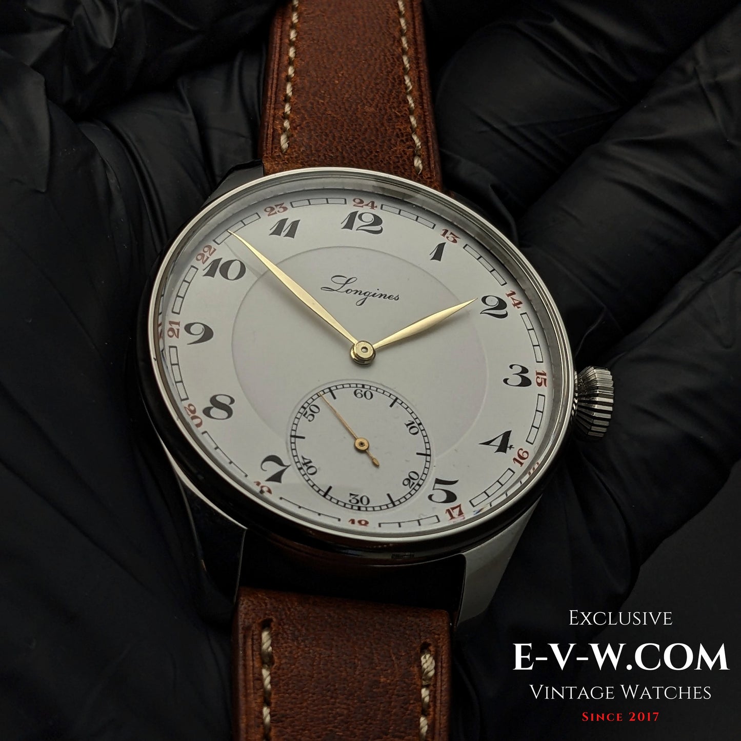 109 Years Old Antique Longines Jumbo / Pocket Watch Movement / Cal. 19.74N / Antique 1916