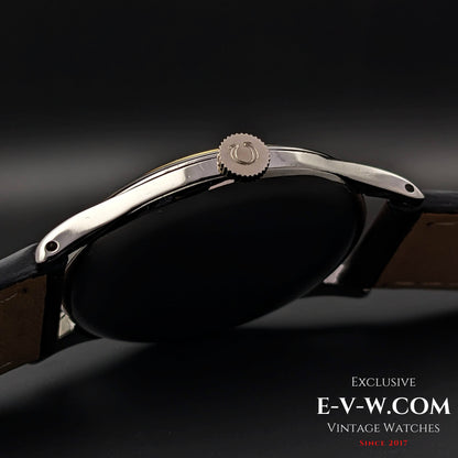 72 Years Old Vintage Omega Jumbo / two-tone dial / Cal. 266 (30T2) / Vintage 1952