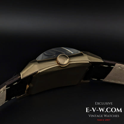 94 Years Old Antique Jaeger-LeCoultre Tank unique cristal Art Deco  Cal. 11LO Vintage 1930#e-v-w.com