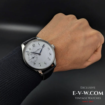 106 Years Old Antique IWC Schaffhausen Pocket Watch Movement / Cal. 52 / Antique 1918