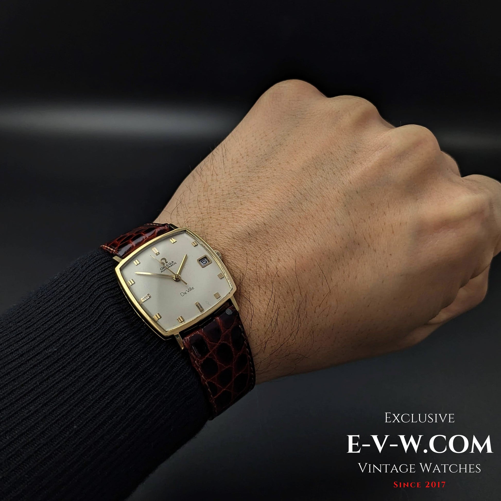 56 Years Old Vintage Omega De Ville Automatic / 18k Gold Ref. 1623501 / Cal. 565 / Vintage 1968