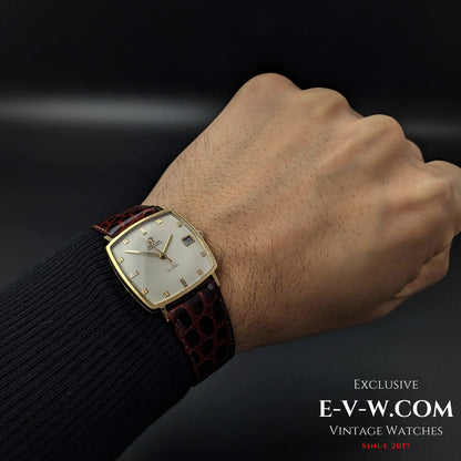 56 Years Old Vintage Omega De Ville Automatic / 18k Gold Ref. 1623501 / Cal. 565 / Vintage 1968