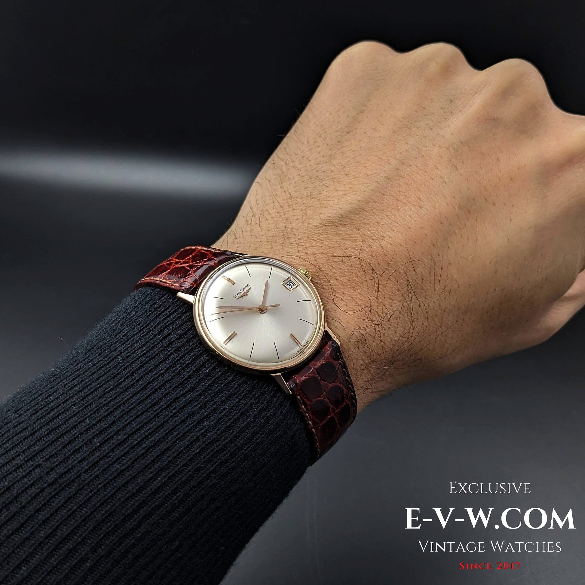 57 Years Old Vintage Longines Classic Calatrava 18k Gold / Cal. 701 / Vintage 1966