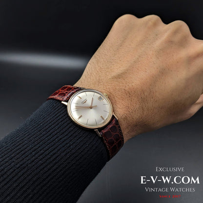 57 Years Old Vintage Longines Classic Calatrava 18k Gold / Cal. 701 / Vintage 1966