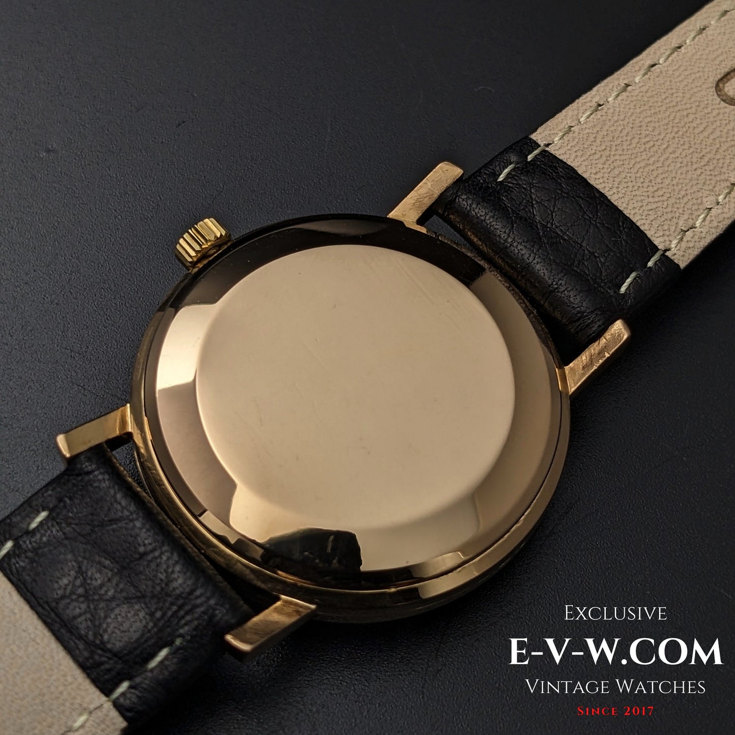 57 Years Old Vintage Omega Automatic Geneve / 18k Solid Gold / Cal. 565 / Vintage 1968