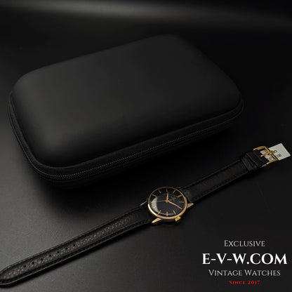 62 Years Old Vintage Omega Black dial Ref. 14714-61SC / Cal. 285 / Vintage 1961