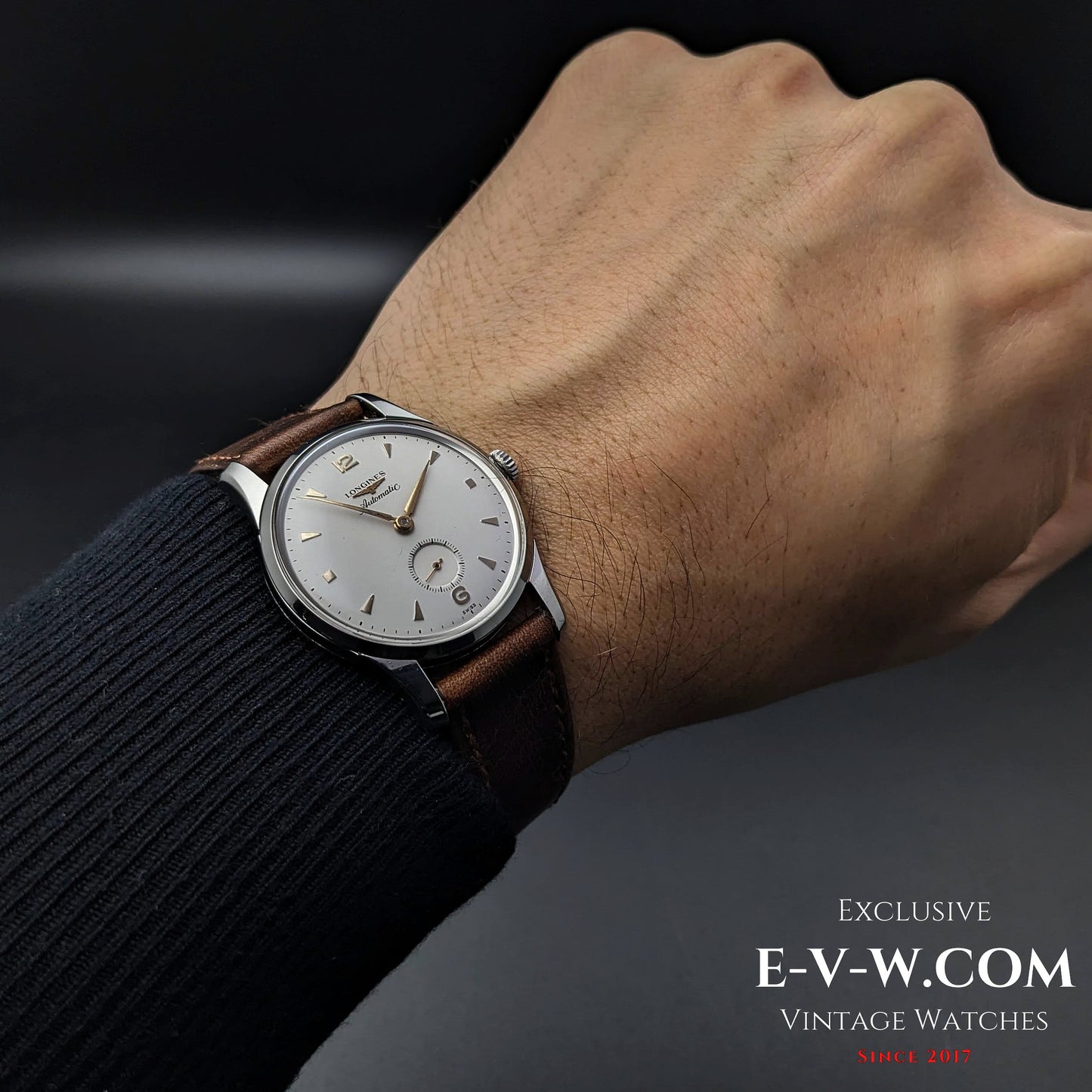 72 Years Old Vintage Longines Rare Automatic / Cal. 22A / Vintage 1951